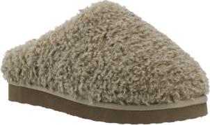 Bianco Biasweetie Slip In Faux Shearling Kvinde Taupe Hjemmesko Str 40...