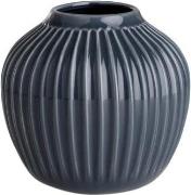 Kähler Hammershøi Vase 12,5 cm. Grå Str H:12,5 B:13,5 cm - Vaser hos M...