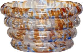 Hübsch Blaze Bowl Clear/multicolour Multifarvet Str ø31xh17cm - Server...