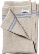 Veark Teatowel 100 % Linnen - Nature Nature - Viskestykker hos Magasin