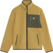 Wood Wood Wwjay Chrome Badge Zip Fleece Mand Richard Beige Fleece Str ...