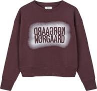 Mads Nørgaard - Copenhagen Organic Sweat Tilvina Sweatshirt Kvinde Rød...