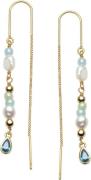 With love darling Water Drop Chain Earring ONE SIZE - Ørehænger Messin...