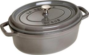 Zwilling Oval Cocotte 31cm Graphite Grey Staub 0008 - Gryder hos Magas...