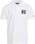 Tommy Hilfiger H Regular Polo SS Str 4 år / 104 cm - White Poloer hos ...