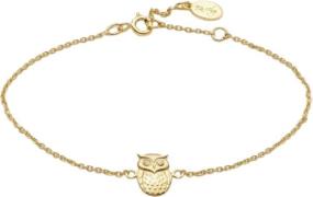 With love darling Wisdom Bracelet Vermeil (925 Sterling Silver Gold Pl...