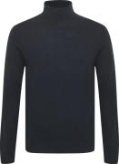 Matinique Maparcusman Merino Mand Dark Navy Melange Turtlenecks Regula...