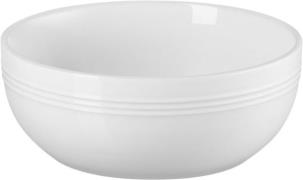 Le Creuset Coupe dyb Tallerken 16cm White White Str 16 cm - Dybe Talle...