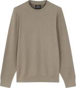 Mads Nørgaard - Copenhagen Tight Cotton Emil Knit Mand Brun Sweaters S...