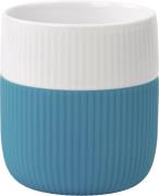 Royal Copenhagen Fluted Contrast Mug 35cl Caribbean Hvid - Kopper Uden...