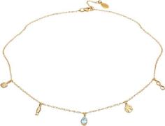 With love darling Planet Necklace Vermeil (925 Sterling Silver Gold Pl...