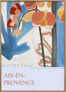 Poster & Frame Aix en Provence Flerfarvet Str 50x70cm - Plakater hos M...