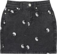 The New Tnlykke Denim Skirt Str 110-116 cm/5-6 år Denim Piger - Black ...