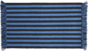 Hay Stripes and Stripes Wooll95 x W52- Blue Str L95 x W52 - Gulvtæpper...