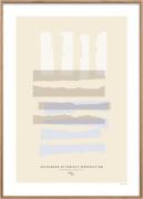 Poster & Frame Perfect Imperfection No. 3 Flerfarvet Str 30x40cm - Pla...