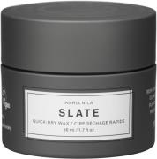 Maria Nila MN Minerals Slate - Quick DRY WAX - 50 ml 50 ml - Hårkur ho...