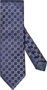 ETON Brown Floral Woven Silk Tie 80 - Slips Silke hos Magasin