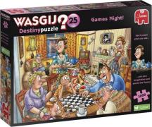 Wasgij puslespil 25 Games Night 1000 pcs - Puslespil hos Magasin