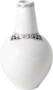 Royal Copenhagen Sort Riflet Blonde Vase 15 cm Hvid Str 15 cm - Vaser ...