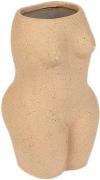 Doiy Vase Body Vase, Small Sand Str 9,5 x 10,5 x 18,5 cm - Vaser hos M...