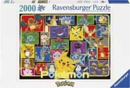 Ravensburger puslespil Pokemon 2000p - Puslespil hos Magasin