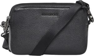 Mandarina Duck Mellow Leather Camera BAG / Nero 20x13x5 - Skuldertaske...