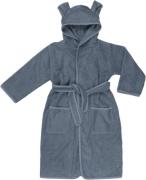 Fabelab Bathrobe Junior - Bear - Blue Spruce Str Wear 2-4Y - Blue Spru...