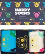 Happy Socks 3pack Mixed Dog Socks Gift Set 41-46 - Ankelømper hos Maga...