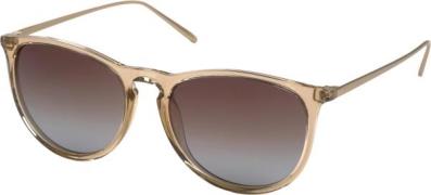 Pilgrim Vanille Sunglasses Light Brown/gold one size - Solbriller Glas...