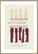 Poster & Frame Perfect Imperfection No. 2 Flerfarvet Str 30x40cm - Pla...