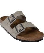 Birkenstock Arizona VL Dotted Stone Coin Mand Grey Sandaler Str 44 - h...