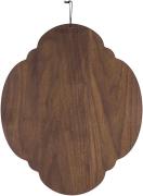 DutchDeluxes Breakfast Board Oval Walnut Solid Walnut - Skærebrætter h...