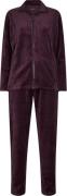 Decoy Decoy Velour Homewear set Pyjamassæt Str L - hos Magasin