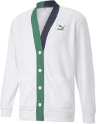 Puma Tennis Club Cardigan Mand White Cardigans Str L - Polyester hos M...