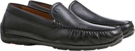 Lloyd Emilio Mand Black Loafers Str 42 - Læder hos Magasin