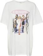 Something New Snemma SS Oversize TEE Clueless Kvinde Star White/cluele...