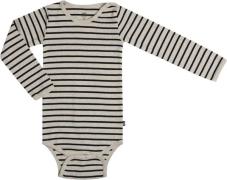 Mads Nørgaard - Copenhagen Soft Striped Rib Body Str 2 år - Navy/ Natu...