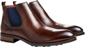 Lloyd Jonah Mand Brown Chelsea Boots Str 42 - Læder hos Magasin