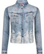 Diesel Clorelle Shirt Kvinde 01 Denimskjorter Str 40 - hos Magasin