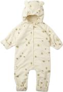 Konges Sløjd NEW Born Onesie With Hood Str 6M - Lemon Køredragter Poly...