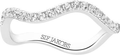 Sif Jakobs Jewellery Ellera Waves Ring 56 - Ringe hos Magasin