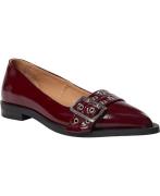 Pavement Saso Low Kvinde Bordeaux Patent Ballerinaer Str 40 - Læder ho...