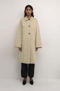 Karen by Simonsen Marikb Jacket Kvinde Warm Sand Trenchcoats Str M - h...