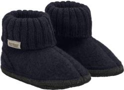 Huttelihut Slippers Wool Dark Navy Hjemmesko Str 29 - Uld hos Magasin