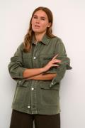 Kaffe Kasisse Shirt Jacket Kvinde Grape Leaf Denimjakker Str 40 - hos ...