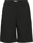 Object Objlisa MW Wide Shorts Noos Kvinde Black Bermudashorts Str 40 -...