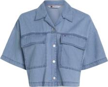 Tommy Hilfiger TJW Chambray Blouse Kvinde 1a5 Denimskjorter Str L - ho...