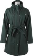 Danefæ Rainlover Raincoat Kvinde Deep Forest Regnjakker Str L - hos Ma...