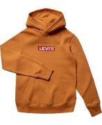 Levi's LVN Boxtab Pullover Hoodie Str 10A - Orange Hættetrøjer hos Mag...