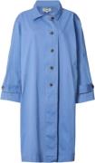 Lollys Laundry Russi Coat Kvinde Light Blue Trenchcoats Str L - Polyes...